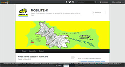 Desktop Screenshot of mobilite41.org