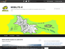 Tablet Screenshot of mobilite41.org